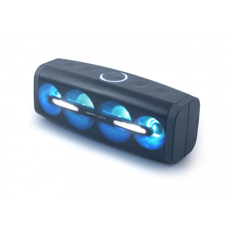 Enceinte Bluetooth lumineuse noir 50 watts avec micro