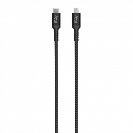 CABLE ULTRA RENFORCÉ POWER DELIVERY USB-C VERS LIGHTNING 2,5M