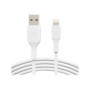 CABLE BOOST CHARGE & SYNCHRO USB VERS LIGHTNING MFI 3M BLANC - BELKIN