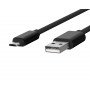 CABLE USB CHARGE & SYNCHRO VERS MICRO-USB 1,7M NOIR - JAYM® COLLECTION POP**