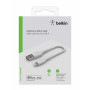 CABLE BOOST CHARGE & SYNCHRO USB VERS LIGHTNING MFI 15CM BLANC - BELKIN**