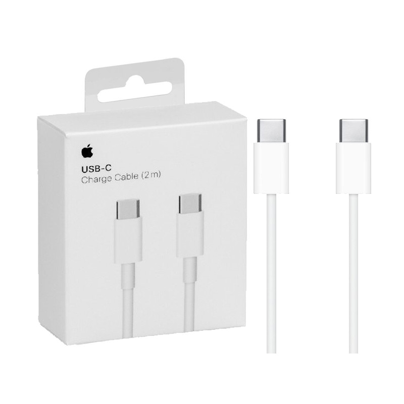 CABLE CHARGE RAPIDE ET SYNCHRO USB-C VERS USB-C 2M - MLL82ZM/A
