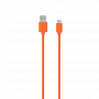 CABLE USB VERS MICRO-USB 1.5M 2.4A ORANGE - JAYM® COLLECTION POP