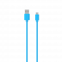 CABLE USB VERS MICRO-USB 1.5M 2.4A BLEU - JAYM® COLLECTION POP