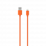 CABLE USB VERS LIGHTNING 1.5M 2.4A ORANGE - JAYM® COLLECTION POP
