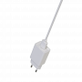 PACK CHARGEUR SECTEUR 1 USB 2.4A + CABLE USB VERS USB-C 1.5M BLANCS - JAYM® COLLECTION POP