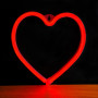 NEON LUMINEUX COEUR ROUGE USB-A **