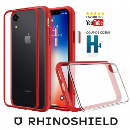 COQUE MODULAIRE MOD NX™ ROUGE POUR APPLE IPHONE XR - RHINOSHIELD™**