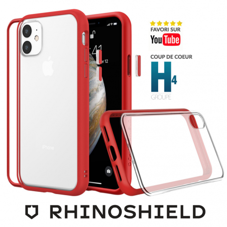 COQUE MODULAIRE MOD NX™ ROUGE POUR APPLE IPHONE 11 - RHINOSHIELD™