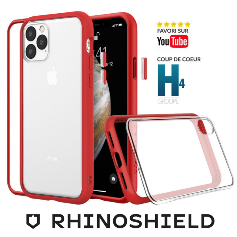 COQUE MODULAIRE MOD NX™ ROUGE POUR APPLE IPHONE 12 / 12 PRO () -  RHINOSHIELD™