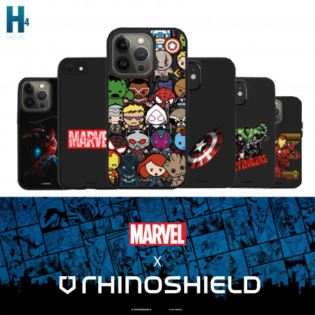 Coque Solidsuit Chibi Avengers Marvel® Rhinoshield iPhone 7/8/SE 2 et 3