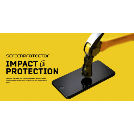 PROTECTION SOUPLE ECRAN ANTI-CHOCS IMPACT™ FRAME 3D AVEC CONTOUR NOIR POUR  APPLE IPHONE XS MAX / 11 MAX - RHINOSHIELD™