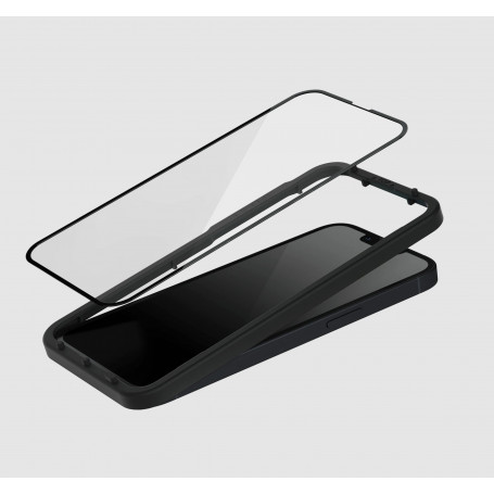Compatible Apple iPhone XR] Verre Trempe Bord Noir 100% Intégral