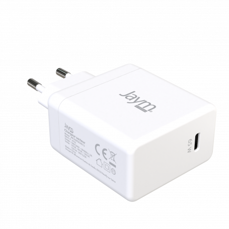 Chargeur secteur double port USB-C® GaN avec PPS 65 W et