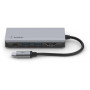 ADAPTATEUR HUB 4-EN-1 USB-C VERS HDMI + 2 USB-A + 1 USB-C - GRIS - BELKIN