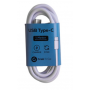 CABLE CHARGE & SYNCHRO USB-A VERS TYPE-C 1M BLANC - GRAB 'N GO - BULK