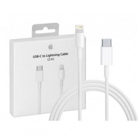 CABLE CHARGE & SYNCHRO USB-C VERS LIGHTNING POWER DELIVERY MFI 2M