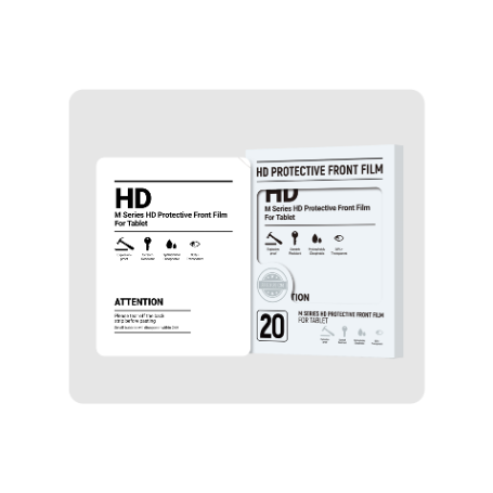 FILM HYDROGEL PREMIUM CLEAR POUR TABLETTES (20cm x 29cm) - PCB.20