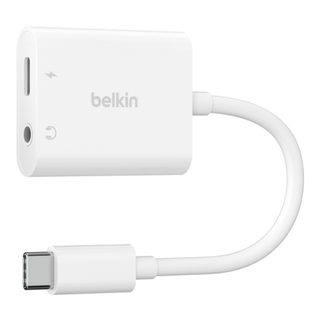 ADAPTATEUR BELKIN ROCKSTAR™ USB-C VERS USB-C ET JACK 3.5MM - BELKIN