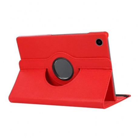 ETUI ROUGE AVEC ROTATION 360 + STAND POUR SAMSUNG GALAXY TAB A8 10.5''