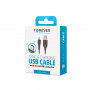 CABLE CHARGE & SYNCHRO USB VERS MICRO-USB 1M NOIR - FOREVER