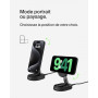 CHARGEUR INDUCTION 15W COMPATIBLE MAGSAFE - QI2™ - STAND RETRACTABLE - NOIR - BELKIN