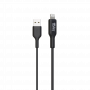 CABLE CHARGE & SYNCHRO USB VERS LIGHTNING MFI - LONGUEUR 1M - NOIR - JAYM®