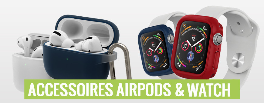 Accessoires pour Airpods et Apple Watch