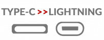 Pack USB-C vers Lightning